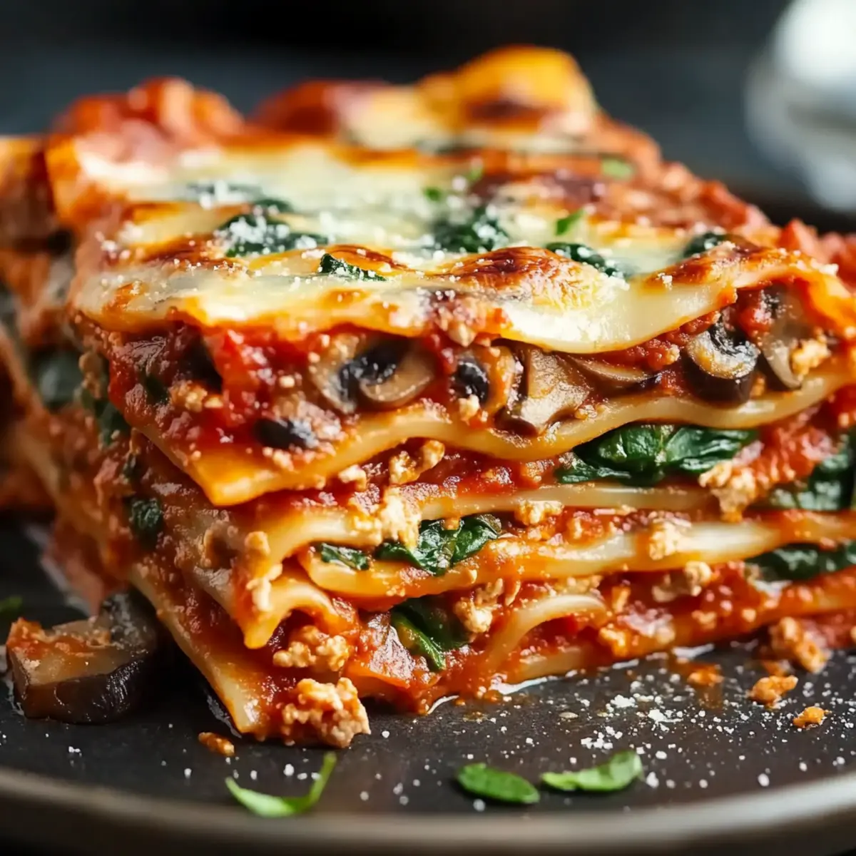 Delicious Mushroom and Spinach Lasagna Recipe for Comfort Food
