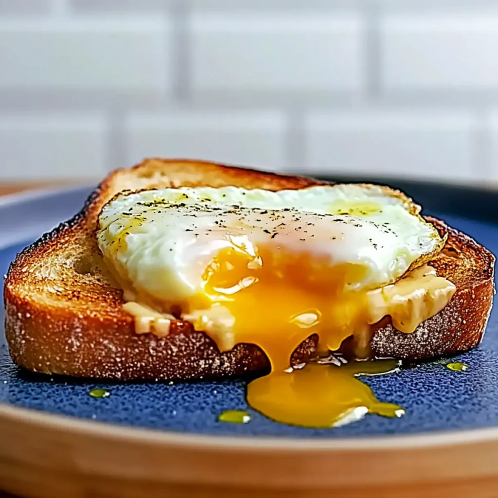 Delicious Egg & Cheese Toasts: Easy Egg-in-a-Hole Recipe