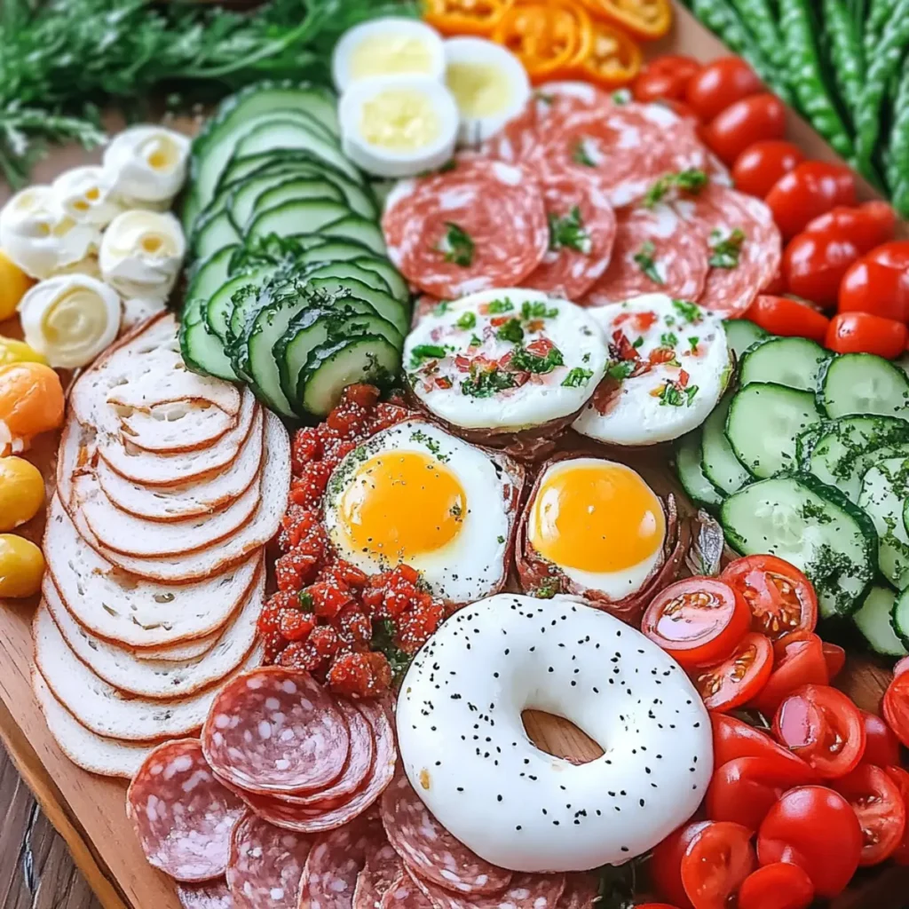 Everything But the Bagel Breakfast Board