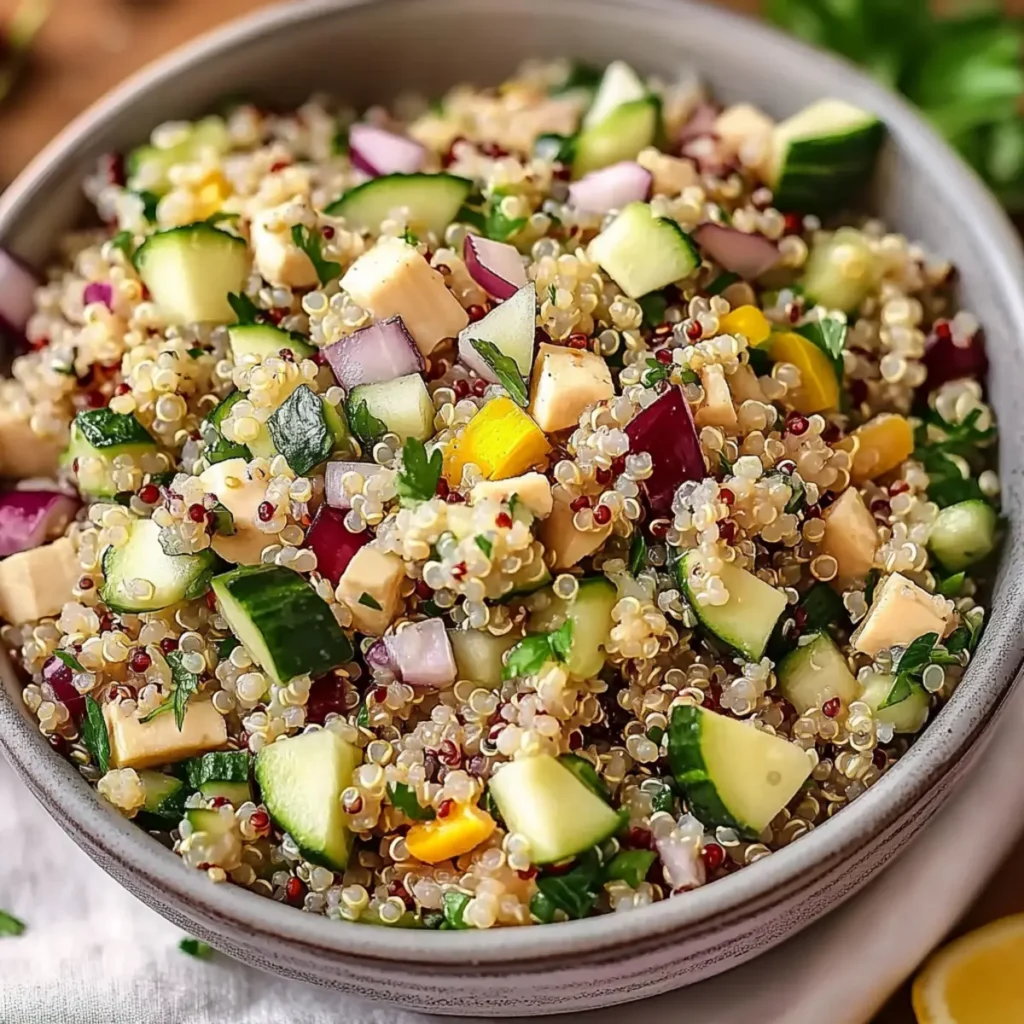 Easy Viral Jennifer Aniston Quinoa Salad Recipe for Healthy Eating