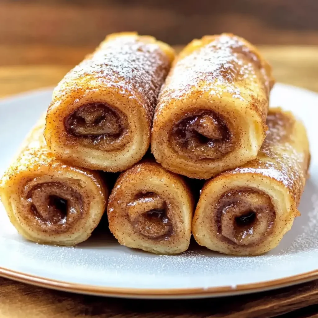 Cinnamon French Toast Roll Ups