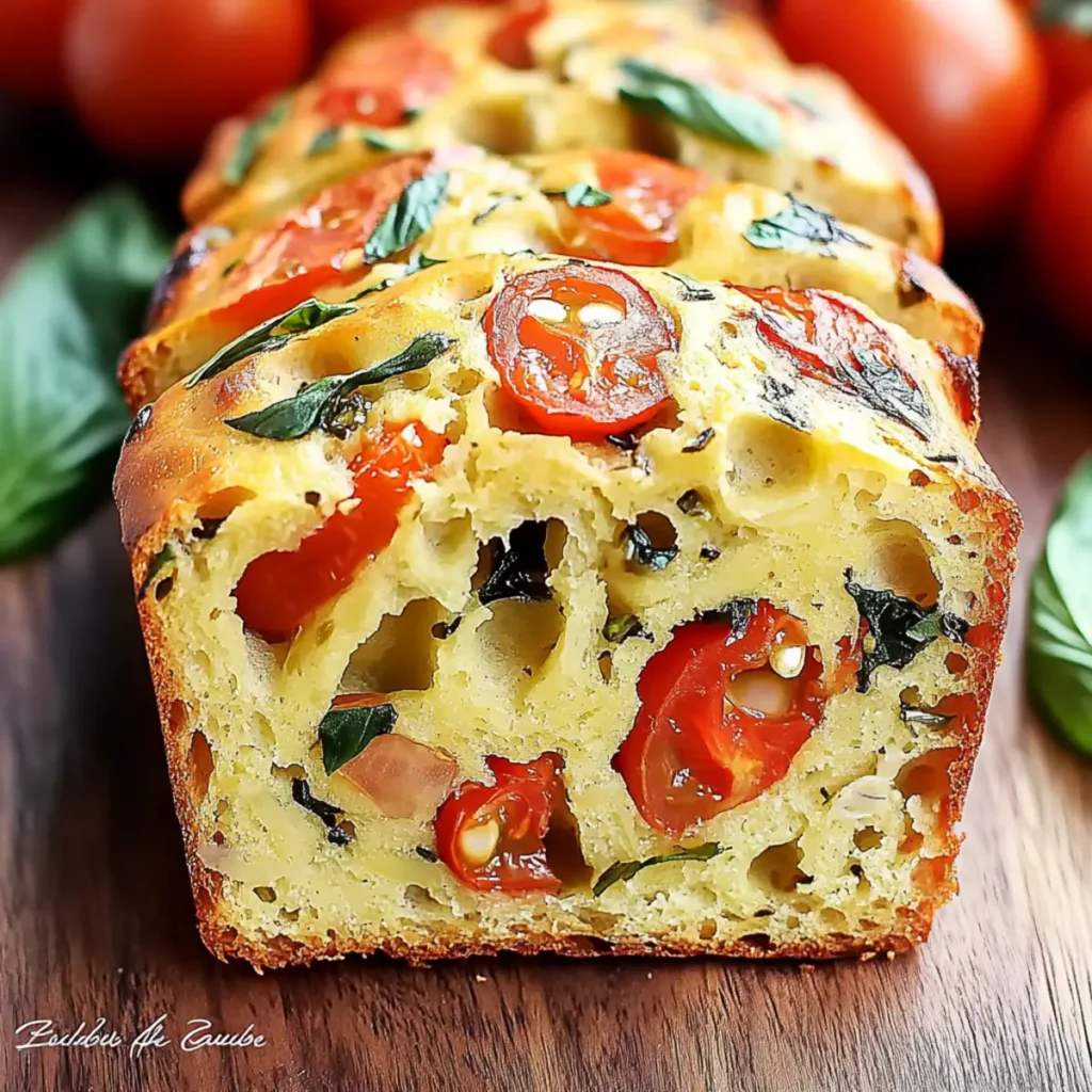 Caprese Quick Bread