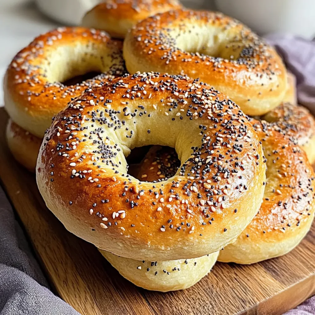 15-Minute Air Fryer Protein Bagels
