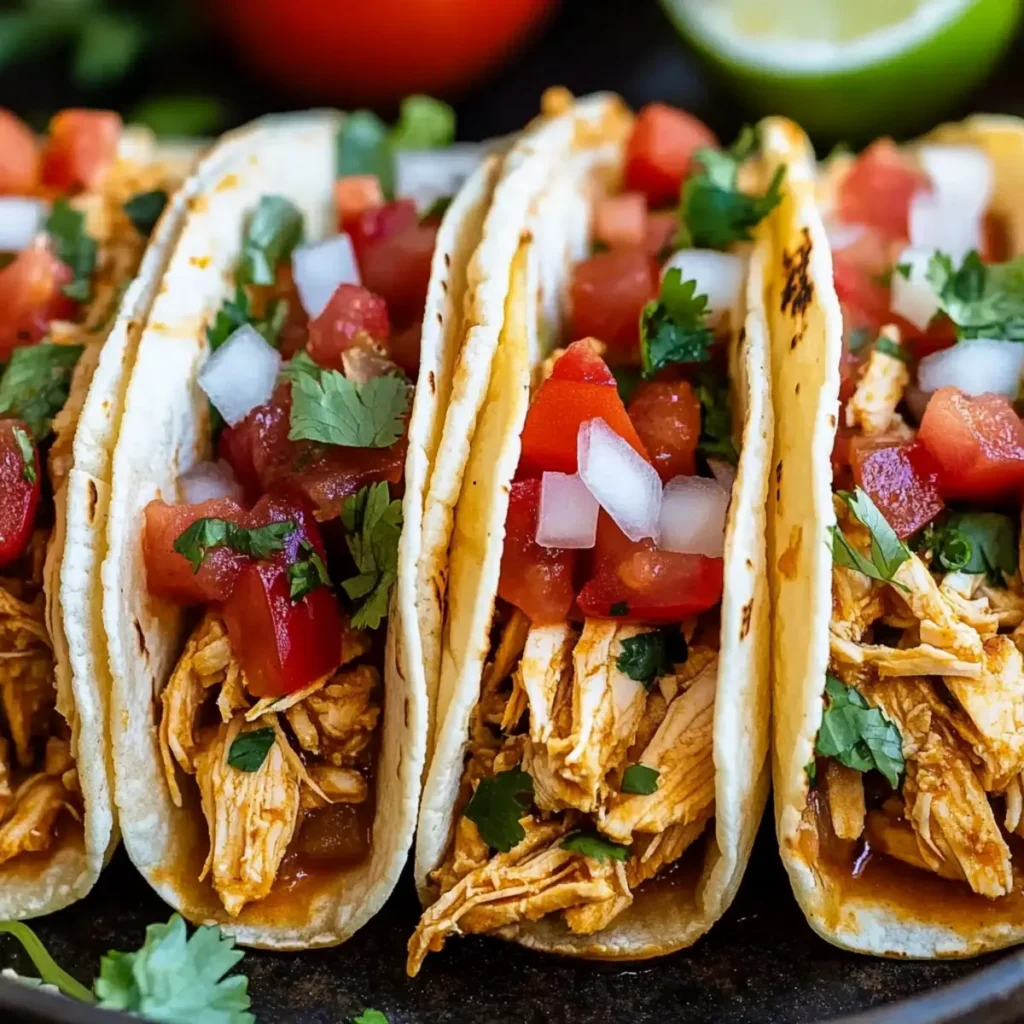 Crockpot Chicken Tacos