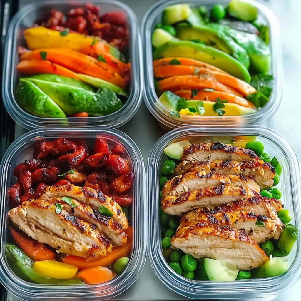 High Protein Low Calorie Meal Prep