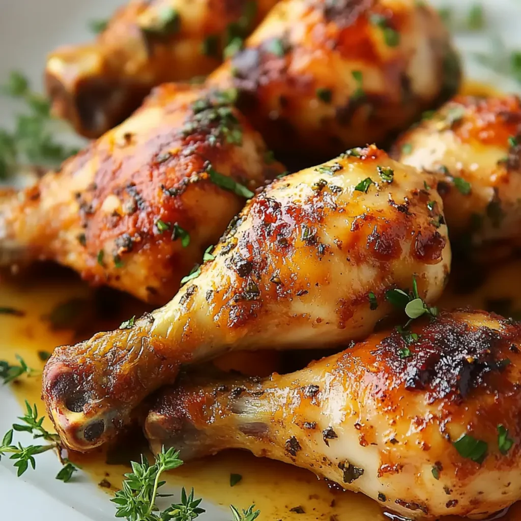 Oven-Baked Chicken Drumsticks