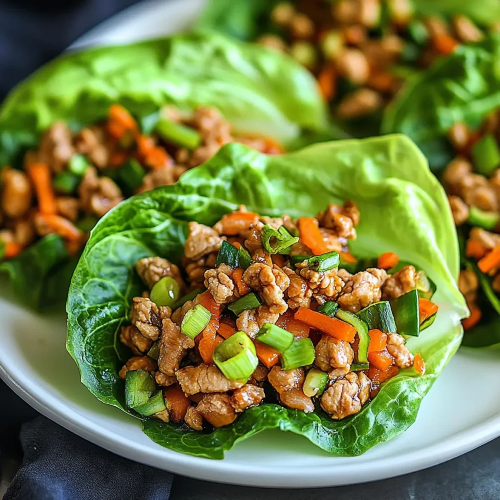 Asian Lettuce Wraps