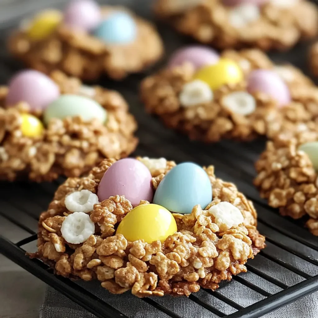Easter Egg Cornflake Cookies