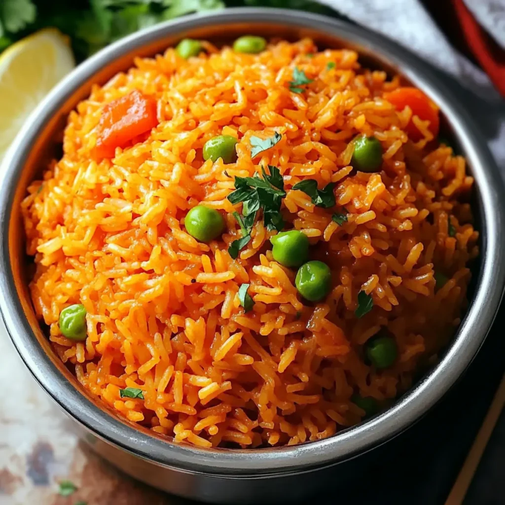 Spanish Rice in Rice Cooker