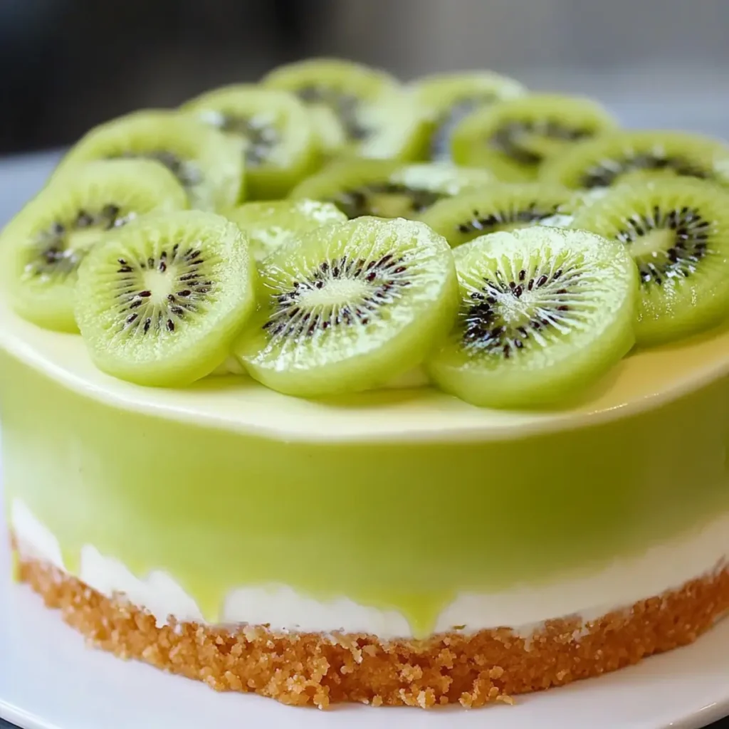 Kiwi Mousse Cake