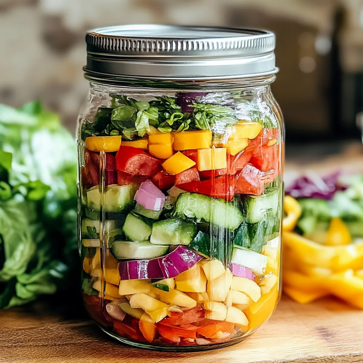 Mason Jar Salad