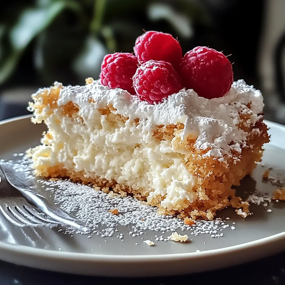 Coconut Ricotta Cream Cake