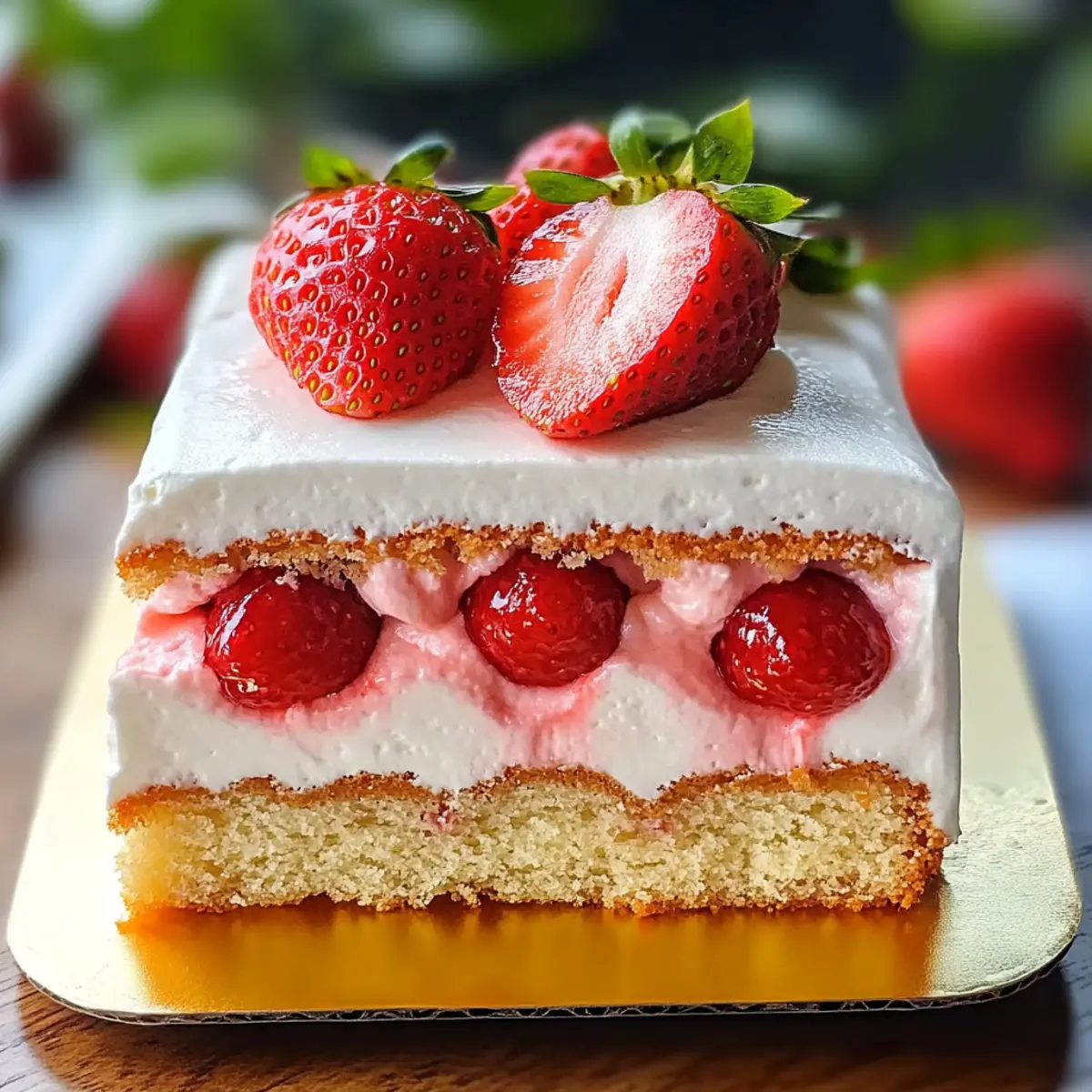 Strawberry Boxed Cake