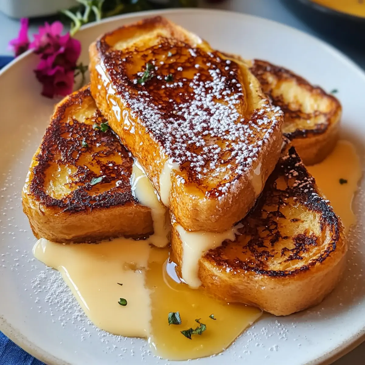 Crème Brûlée French Toast